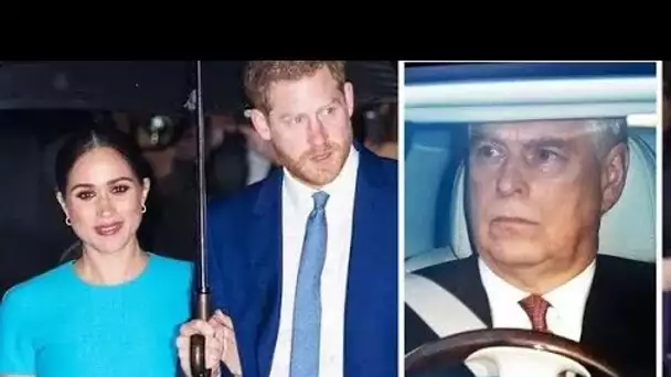 Les fans de Harry et Meghan explosent au paiement d'Andrew: "Seulement demandé la sécurité!"