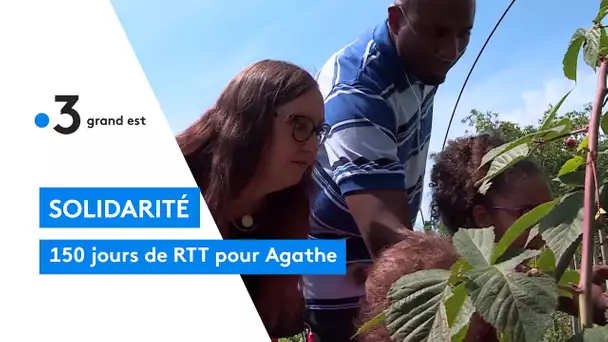 Solidarité : 150 jours de RTT pour Agathe