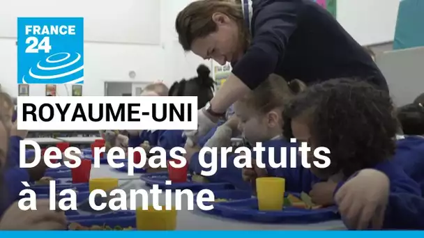 Royaume-Uni : face à l'inflation, certaines familles peinent à payer la cantine scolaire