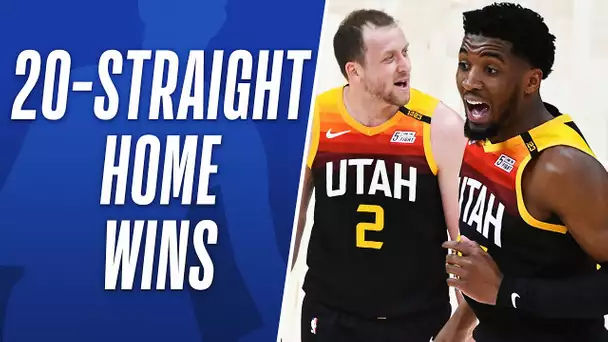 Best Of Utah Jazz 20-Game Home Win Streak!