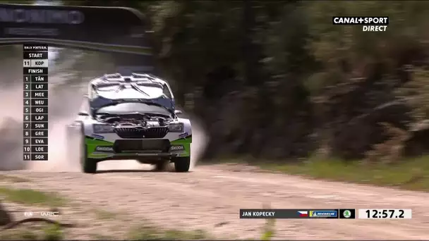 WRC Rallye du Portugal - Kopecký capot ouvert !