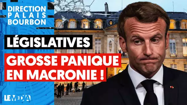 LÉGISLATIVES : GROSSE PANIQUE EN MACRONIE !