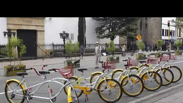 En Colombie, une ONG a promené à vélo des personnes à mobilité réduite