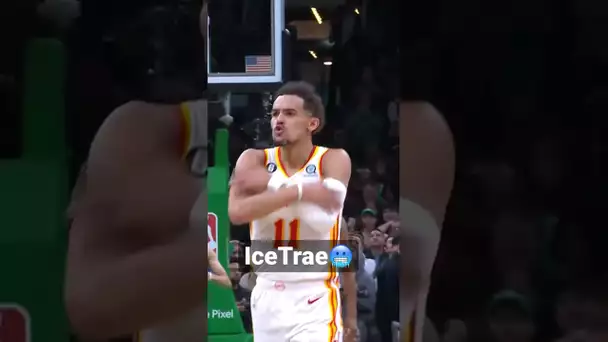 Trae Young Hits The ICE COLD Game Winning Shot! ❄️🥶 #PlayoffMode| #Shorts