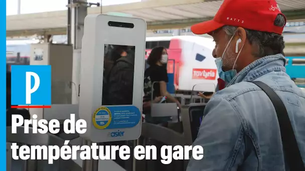 La SNCF expérimente la prise de température des voyageurs au départ des TGV