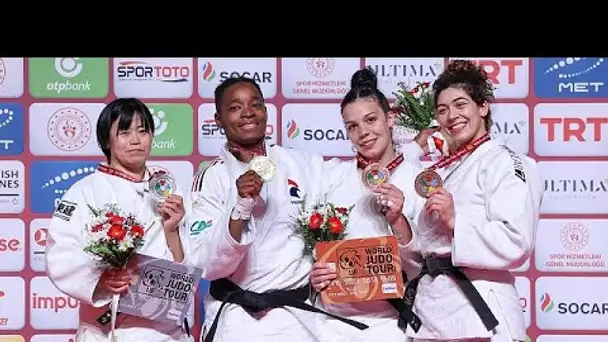 Judo : Audrey Tcheuméo décroche l'or à Antalya, avant les Championnats du monde