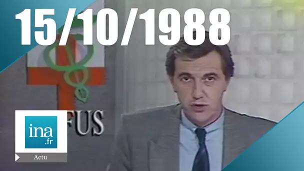 20h Antenne 2 du 15 octobre 1988 - Grève des infirmières | Archive INA