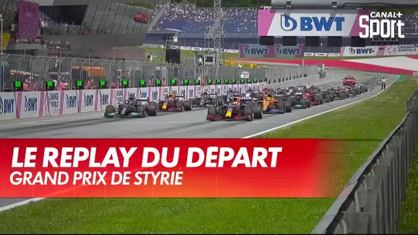 Le départ du GP de Styrie et l'abandon de Pierre Gasly