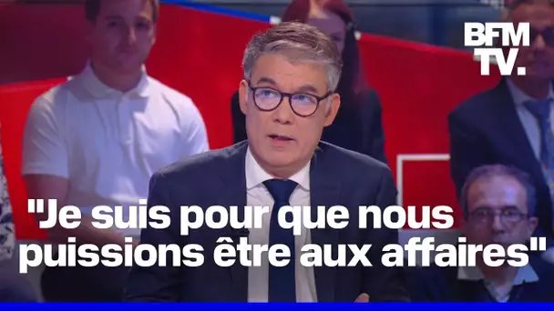 Face à BFM: l'interview d'Olivier Faure à la suite de la motion de censure votée par l'Assemblée