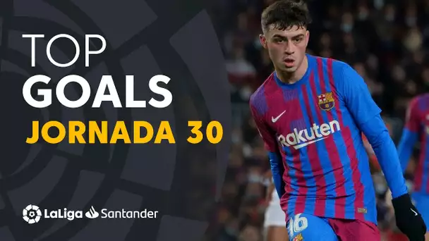 Todos los goles de la Jornada 30 de LaLiga Santander 2021/2022