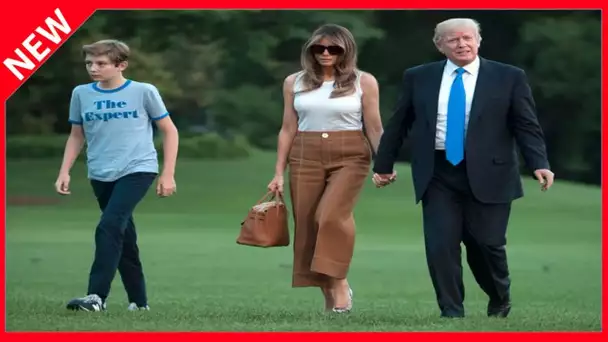 ✅  Melania Trump et son fils Barron malmenés : ce que la First lady a voulu cacher