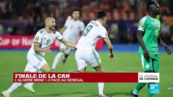 CAN-2019 : L'Algérie mène 1-0 face au Sénégal à la mi-temps de la finale