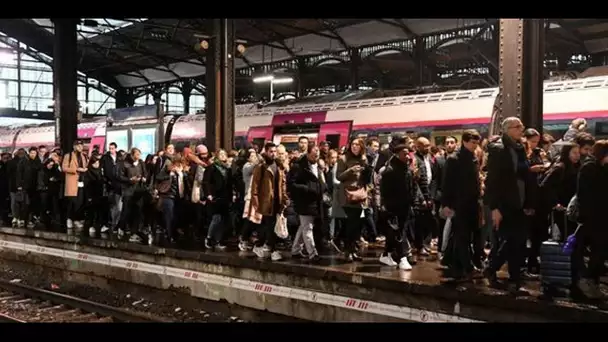 Grève : un trafic toujours «fortement perturbé» ce week-end à la SNCF, «nette amélioration» à la …