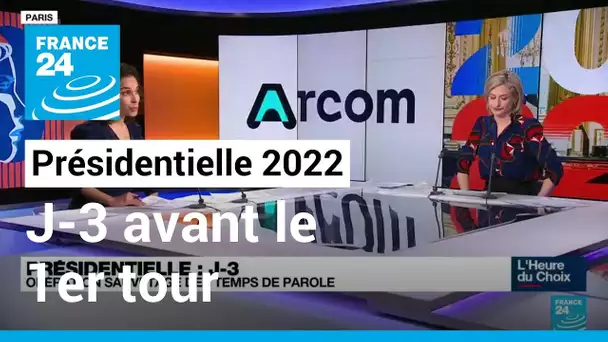 Présidentielle 2022 à J-3 : opération séduction des électeurs et sauvetage des temps de parole