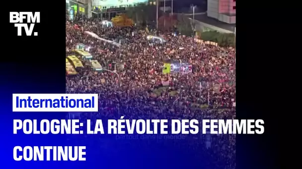 Pologne: la révolte des femmes pour défendre l'IVG continue