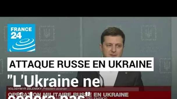 Opération militaire russe en Ukraine : Volodymyr Zelensky appelle les Ukrainiens à prendre les armes