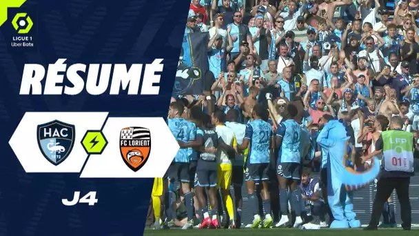 HAVRE AC - FC LORIENT (3 - 0) - Résumé - (HAC - FCL) / 2023-2024