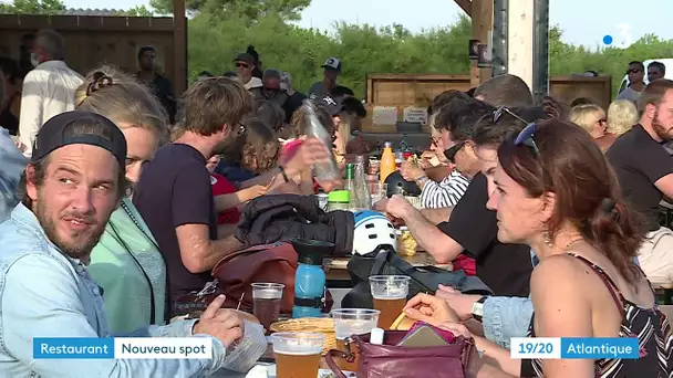 Le restaurant "Moule shop" a trouvé un nouvel endroit à La Rochelle pour passer l'été