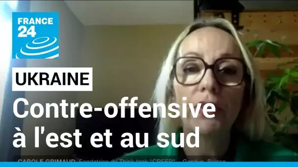 Ukraine : "Le momentum de la contre-offensive se poursuit sur les fronts de l'est et du sud"