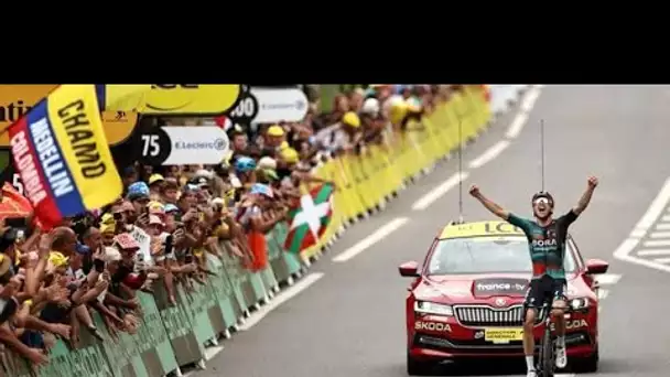 Tour de France 2023 : Jai Hindley remporte la cinquième étape et s'empare du maillot jaune