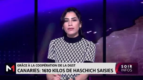 Coopération sécuritaire de la DGST: 1610 kilos de haschich saisies aux îles Canaries