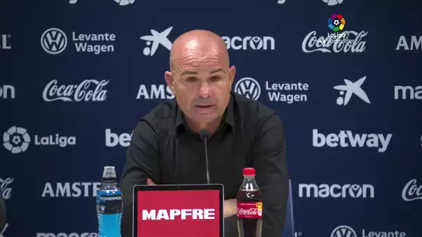 Rueda de prensa Levante UD vs FC Barcelona