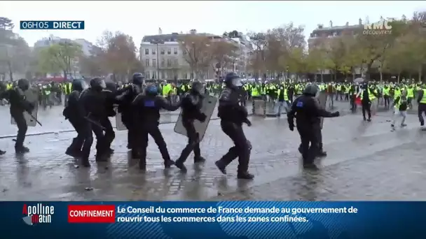 Saccage de l’Arc de Triomphe: 9 des 10 prévenus sont jugés cette semaine