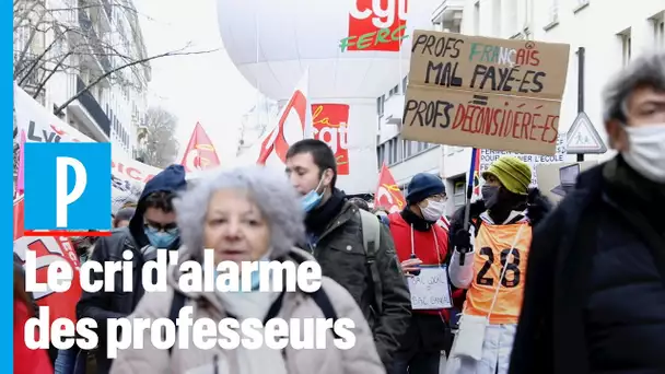 Les profs manifestent : «Avec le confinement, certains élèves ne savent pas lire»