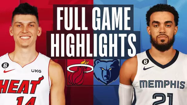 HEAT at GRIZZLIES | NBA FULL GAME HIGHLIGHTS | December 5, 2022