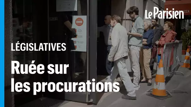 Législatives : à Paris, des électeurs se ruent au commissariat pour voter par procuration
