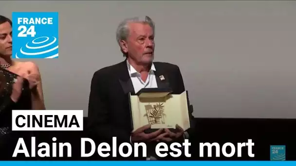 Alain Delon, icône du cinéma français, est mort à l'âge de 88 ans • FRANCE 24