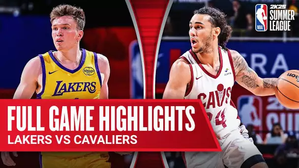 LAKERS vs CAVALIERS | NBA SUMMER LEAGUE | FULL GAME HIGHLIGHTS