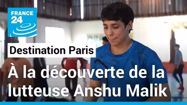 JO 2024 : A la découverte de la lutteuse indienne Anshu Malik • FRANCE 24