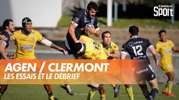 Les essais et le débrief d'Agen / Clermont