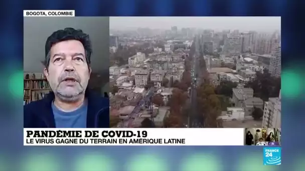 Covid-19 : le virus gagne du terrain en Amérique latine