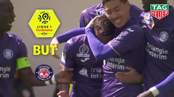 But Matthieu DOSSEVI (51') / Toulouse FC - Stade Rennais FC (2-2) (TFC-SRFC)/ 2018-19