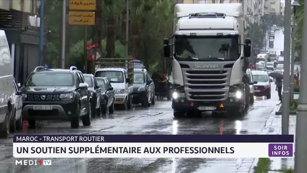 Maroc : Soutien supplémentaire aux professionnels du transport routier