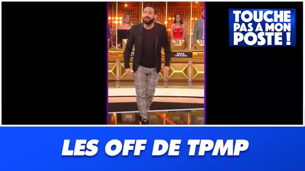 OFF TPMP : Le pantalon trop serré de Cyril Hanouna, Raymond et Soraya, la chute de Tiffany Bonvoisin