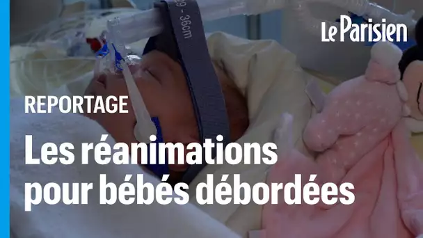 Réanimation : des bébés dans un état critique transférés, très loin de chez eux, à cause de la bronc