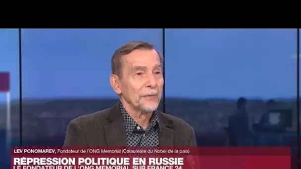 Lev Ponomarev, lauréat du prix Nobel de la paix : "C'est bientôt la fin de l'ère Poutine"