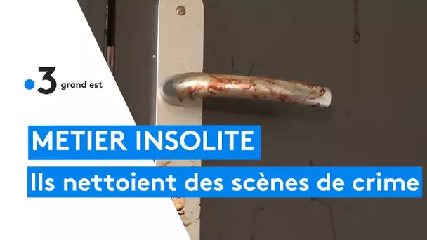 Ils nettoient des scènes de crime