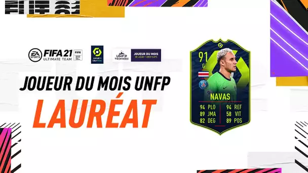 Et votre Lauréat du Trophée UNFP du Joueur du Mois de Mars est … Keylor Navas ! 👏