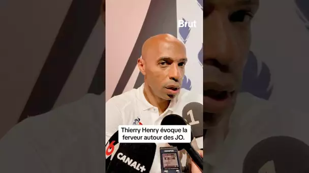 Thierry Henry revient sur la ferveur autour des JO #paris2024