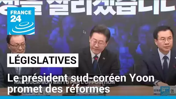 Législatives en Corée du Sud: le président Yoon promet des réformes après la déroute électorale