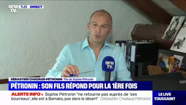 "Elle a été très malheureuse": le fils de Sophie Pétronin raconte les mois après sa libération