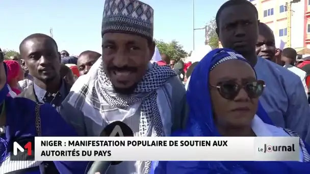 Niger : Manifestation populaire de soutien aux autorités du pays