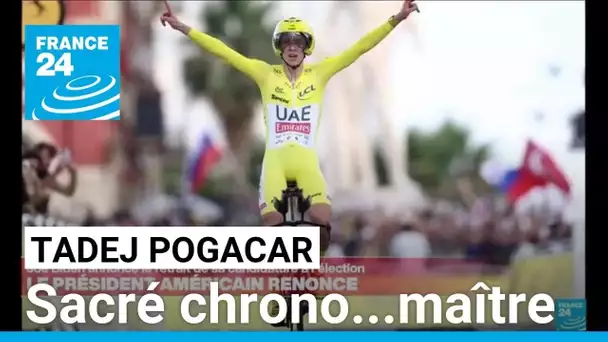 Tour de France 2024 :  Tadej Pogacar écrase le chrono final et remporte sa troisième Grande Boucle