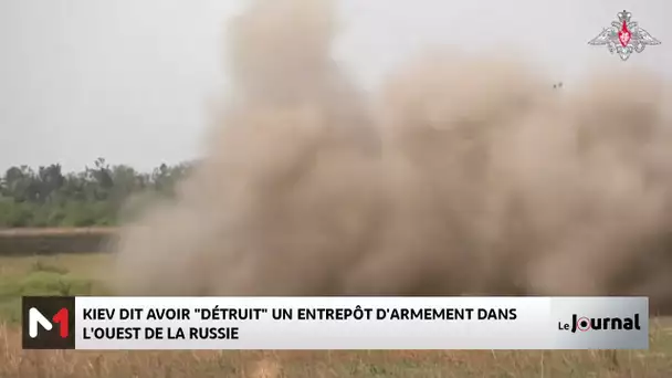 Ukraine : destruction d´un entrepôt d´armement dans l´ouest de la Russie