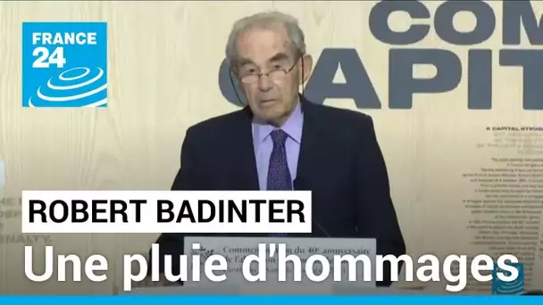 Une pluie d'hommages après l'annonce de la mort de Robert Badinter à 95 ans • FRANCE 24