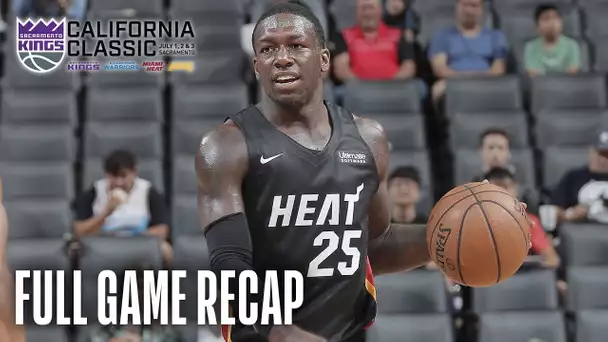 HEAT vs. WARRIORS | Herro, Nunn Prove to Be Dynamic Duo | California Classic